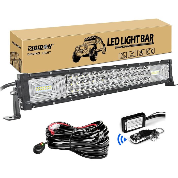 52 Zoll LED Lichtleiste 675W Offroad Flutlicht - Jetzt bis zu 34% Rabatt sparen