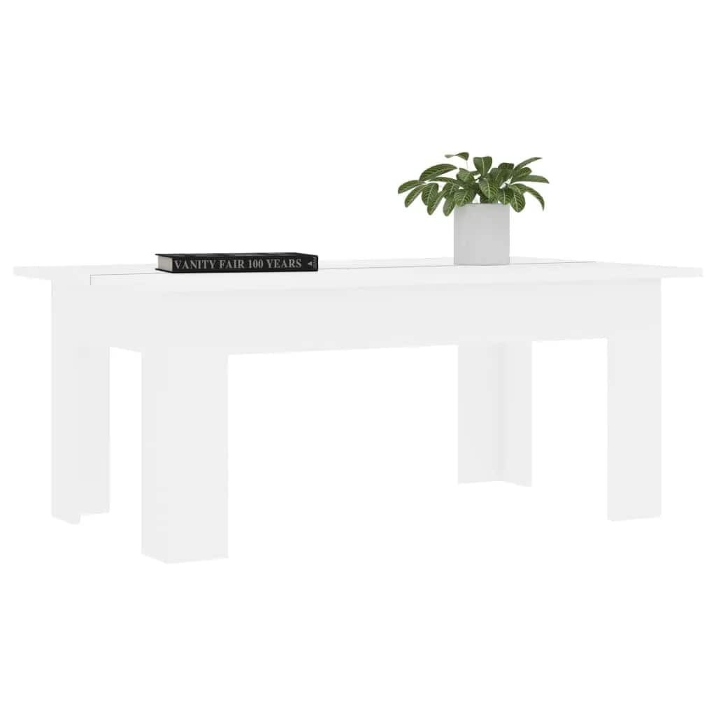 Vidaxl Couchtisch 100x60x42 cm in Weiß - jetzt bis zu 32% günstiger