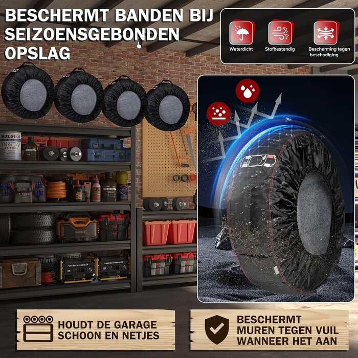 Reifentaschen-Set 18-22 Zoll, 4-tlg. - Jetzt bis zu 33% günstiger sichern