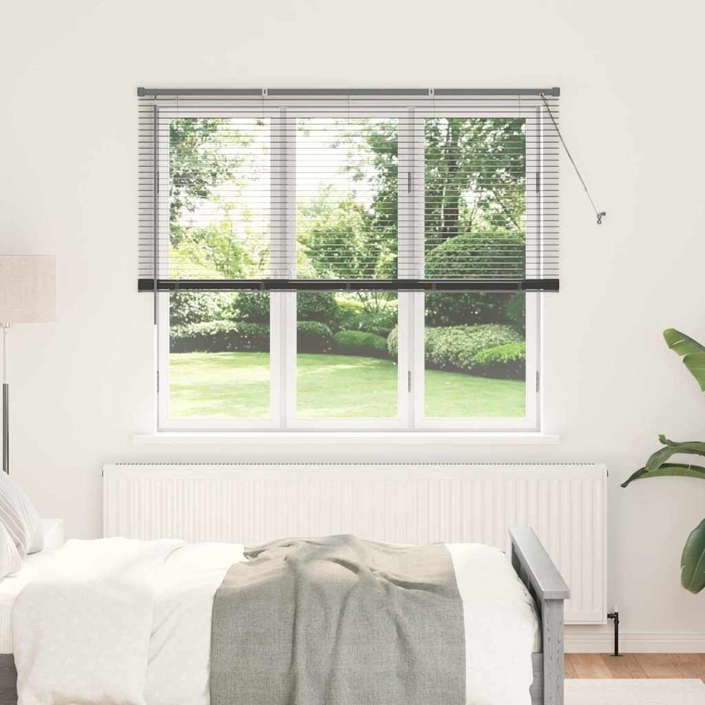 Vidaxl Aluminium Jalousie 160x175 cm Dunkelgrau - bis zu 71% Rabatt im Outlet