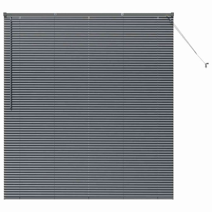 Vidaxl Aluminium Jalousie 160x175 cm Dunkelgrau - bis zu 71% Rabatt im Outlet
