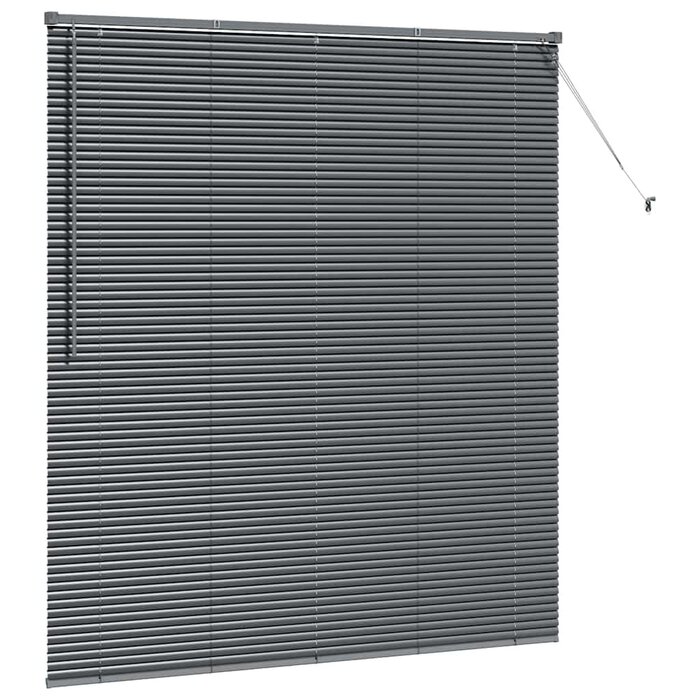 Vidaxl Aluminium Jalousie 160x175 cm Dunkelgrau - bis zu 71% Rabatt im Outlet