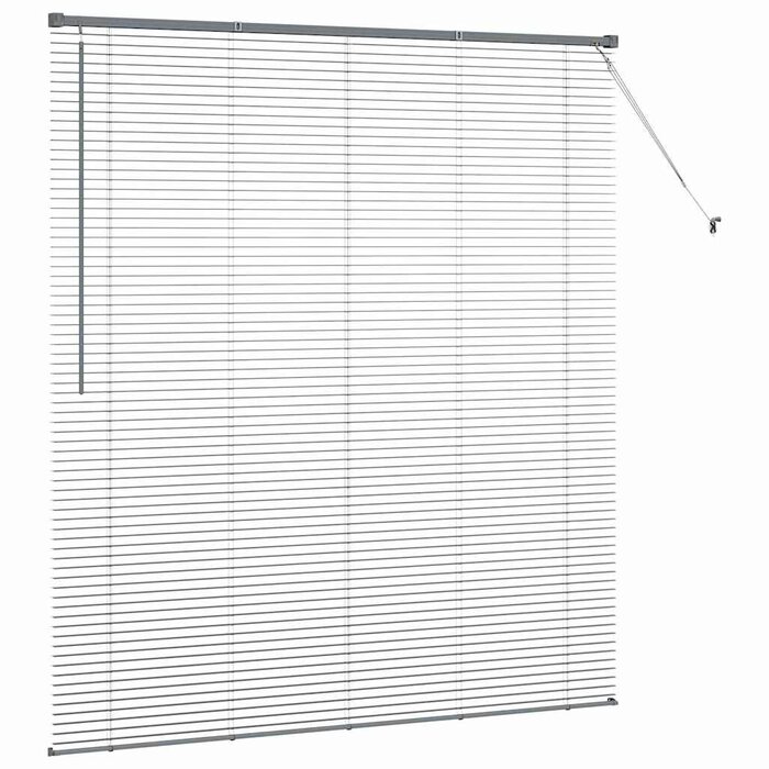 Vidaxl Aluminium Jalousie 160x175 cm Dunkelgrau - bis zu 71% Rabatt im Outlet