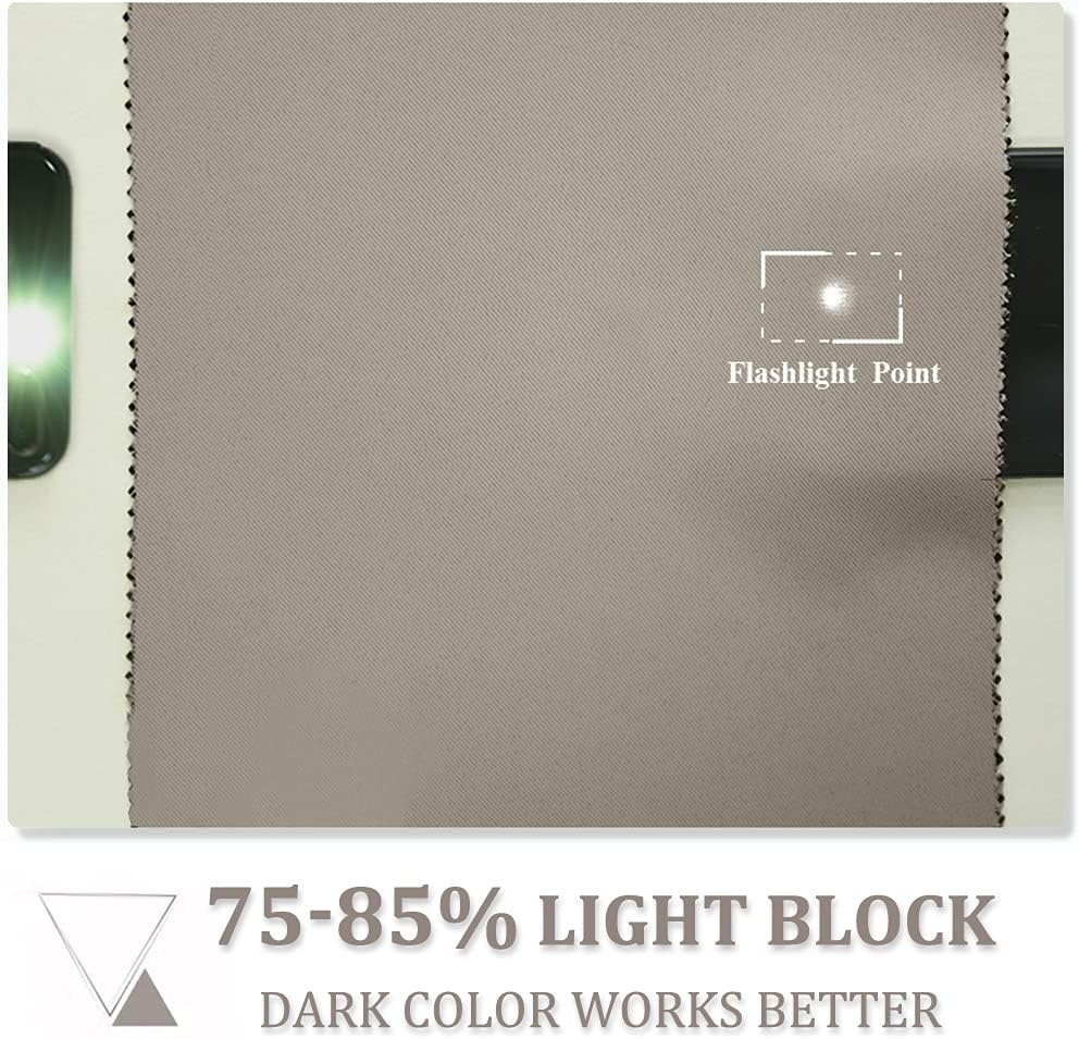Verdunkelungsvorhänge 2er-Set 140x280cm Sand - bis zu 33% reduziert