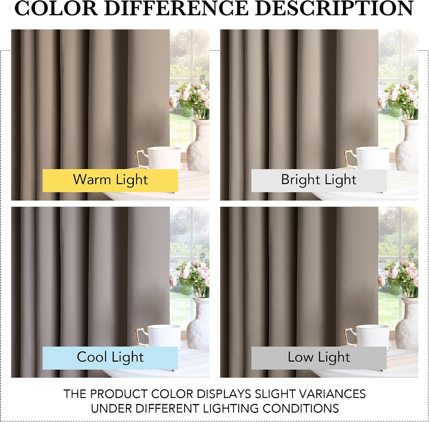 Verdunkelungsvorhänge 2er-Set 140x280cm Sand - bis zu 33% reduziert