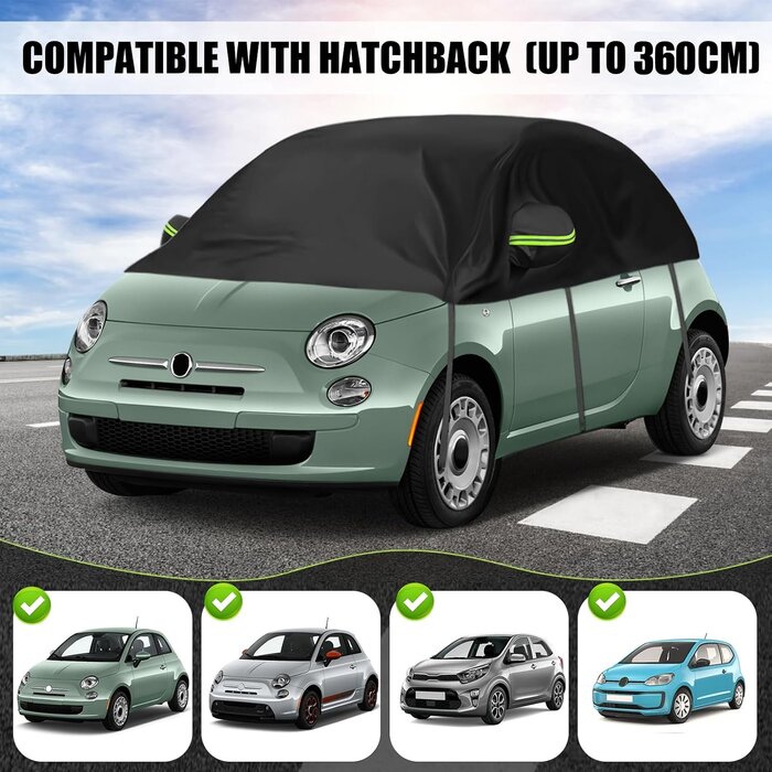 Universelle Halbgarage für Kleinwagen - Schutz für Hatchbacks - bis zu 32% sparen