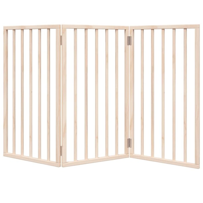 Vidaxl Klappbares Hundegitter aus Holz, 150 cm - bis zu 32% günstiger