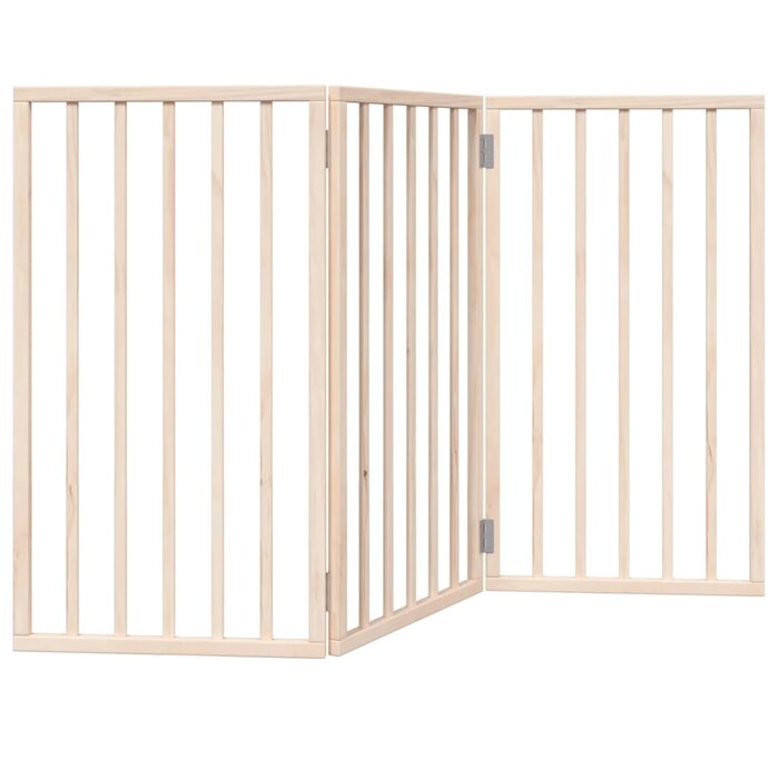Vidaxl Klappbares Hundegitter aus Holz, 150 cm - bis zu 32% günstiger