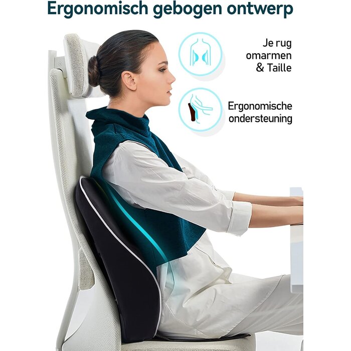 Ergonomisches Lendenwirbelkissen aus Memory-Schaum - jetzt bis zu 33% sparen