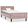 Polsterbett Samt Rosa 90x200 cm - Stilvolles Bettgestell - bis zu 35% Rabatt