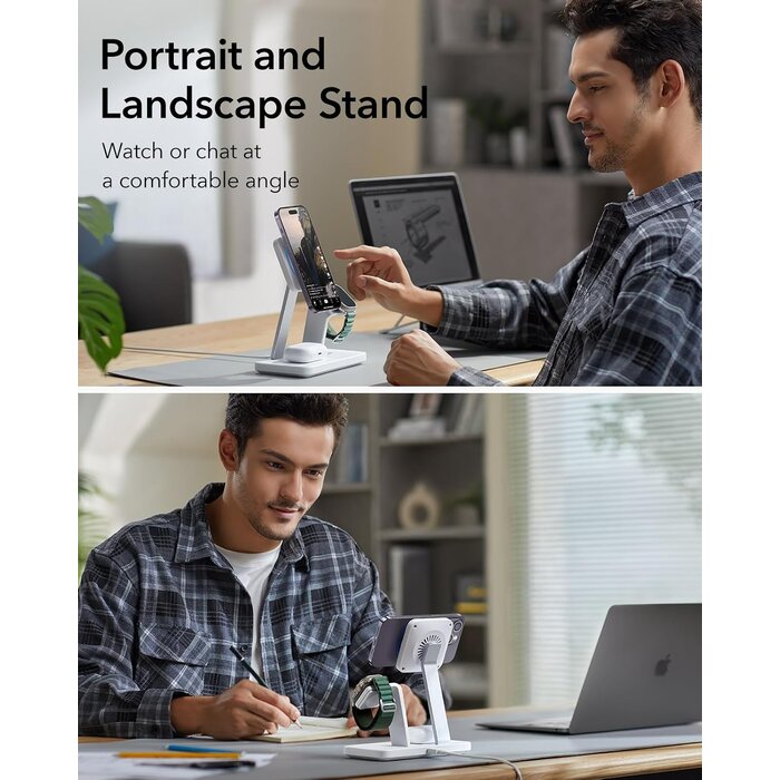 3-in-1 MagSafe Ladestation für Apple-Geräte - bis zu 32% günstiger