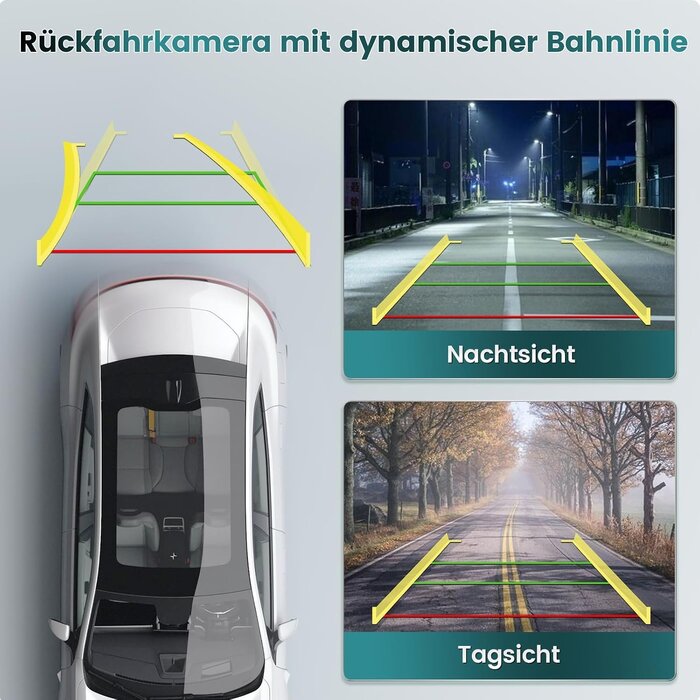 Dynamische 1080p AHD Rückfahrkamera für VW & Audi - bis zu 33% sparen
