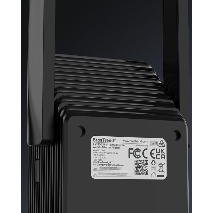 WLAN-Verstärker WiFi 6 AX1500 - 185m² Reichweite - Outlet bis zu 33% reduziert