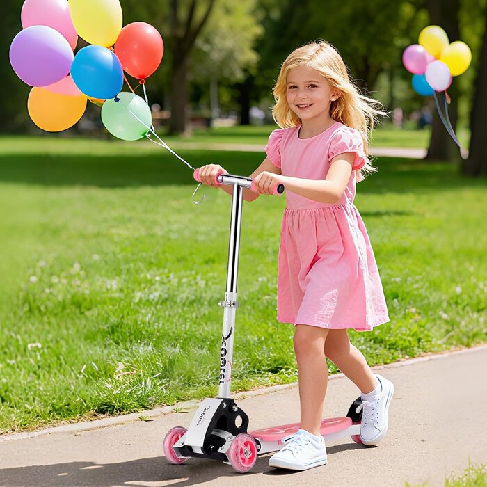Kinderroller in Pink - Leichter Tretroller für kleine Entdecker bis zu 31% Rabatt