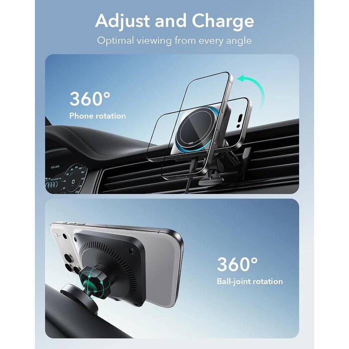 Qi2 MagSafe Autoladegerät mit Kühlung - bis zu 33% günstiger