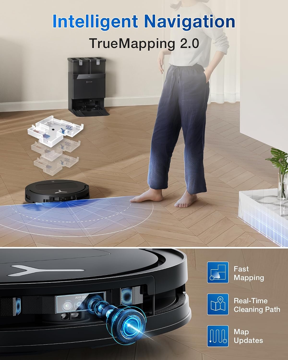 Saug- und Wischroboter mit Absaugstation - bis zu 35% Rabatt