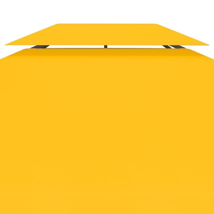 Vidaxl Pavillondach Ersatzdach 4x3 m - Gelb - Bis zu 56% Rabatt