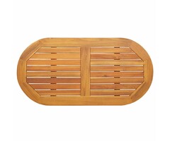 Vidaxl Massive Akazien-Tischplatte 100x50cm - Natur pur - Jetzt bis zu 58% reduziert