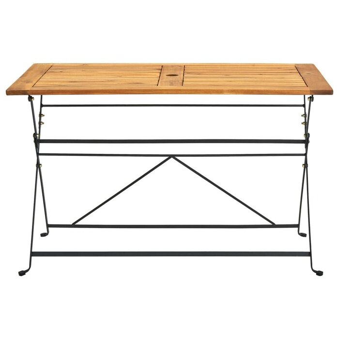 Vidaxl Klappbarer Gartentisch Akazie 120x70 cm - Sparen Sie bis zu 35%