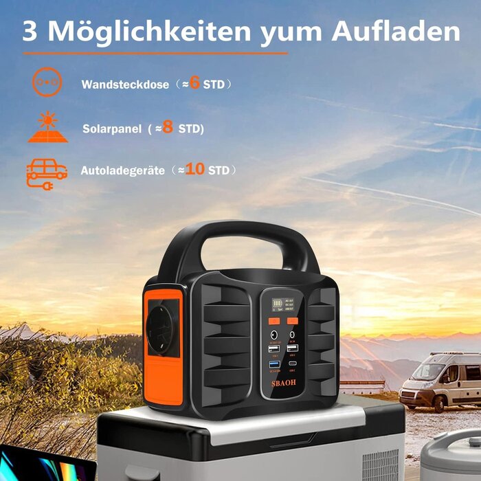 Tragbare Powerstation 99Wh 150W - Camping-Notstrom - jetzt bis zu 33% sparen