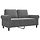 Elegantes 2-Sitzer Sofa in Dunkelgrau - Samt - Jetzt bis zu 35% günstiger