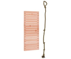Vidaxl Kletterwand mit Seil aus Douglasienholz - bis zu 40% Rabatt