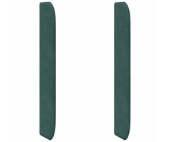 Vidaxl Luxuriöses Samt-Kopfteil mit Ohren, Grün, 80x16x4cm - bis zu 49% Rabatt