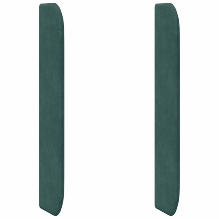Vidaxl Luxus Samt-Kopfteil in Grün - 80 x 16 x 4 cm - bis zu 27 % Rabatt