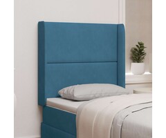 Vidaxl Samt Kopfteil Blau 80x16cm - Jetzt bis zu 38% sparen!