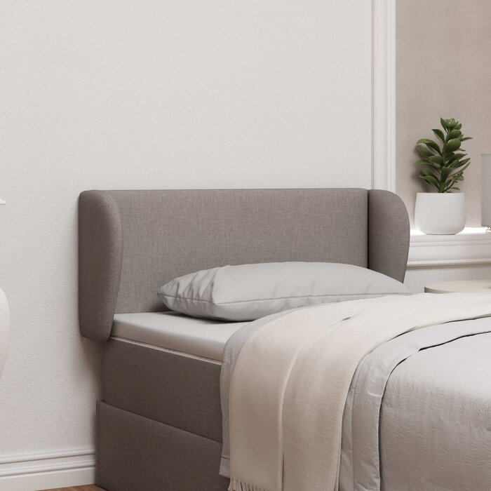Vidaxl Stilvolles Kopfteil mit Ohren, Taupe - Jetzt bis zu 30% Rabatt sichern