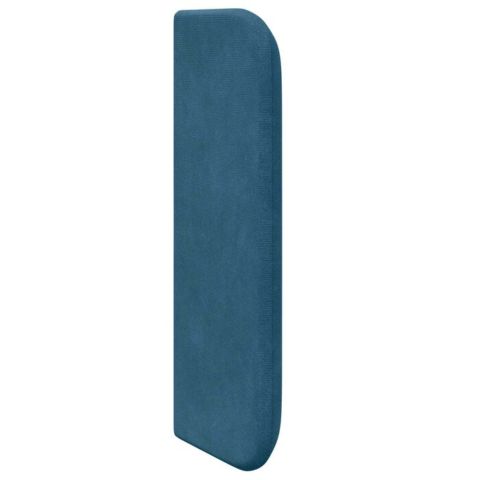 Vidaxl Samt-Kopfteil Blau 40,5 x 40,5 cm - Jetzt bis zu 31% sparen