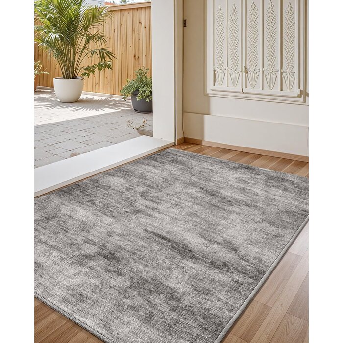 Rutschfeste Fußmatte 80x120 cm Grau - jetzt bis zu 27% sparen
