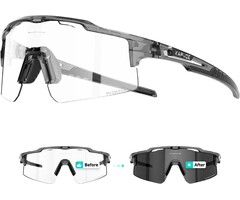 Selbsttönende Sportbrille für Radsport & Outdoor - bis zu 50% Rabatt