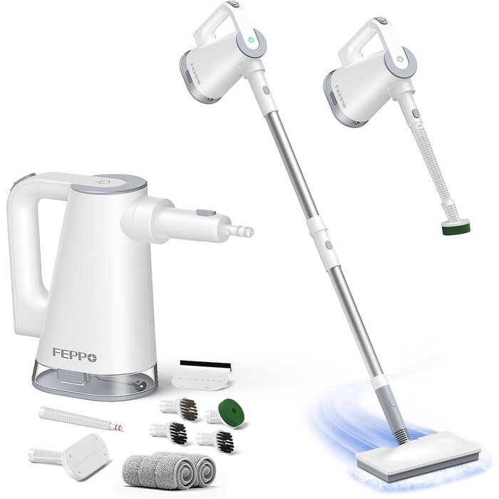 10-in-1 Dampfreiniger & Dampfmopp 1300W - Bis zu 34% sparen