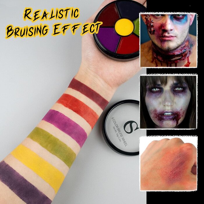 SFX Make-up Set für Halloween & Cosplay - bis zu 31% Rabatt