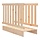 Spielbrücke für Spieltürme Kiefernholz 45x107,5x79 cm - jetzt bis zu 33% sparen