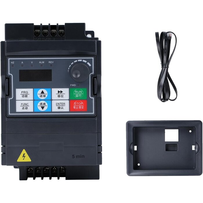 Frequenzumrichter 0,75 kW 220V mit abnehmbarem Panel - bis zu 34% sparen