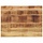 Massive Mangoholz Tischplatte 80x70x2,5cm - jetzt bis zu 34% sparen