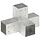 Pfostenverbinder X-Form 81x81 mm - Verzinktes Metall - Bis zu 31% Rabatt