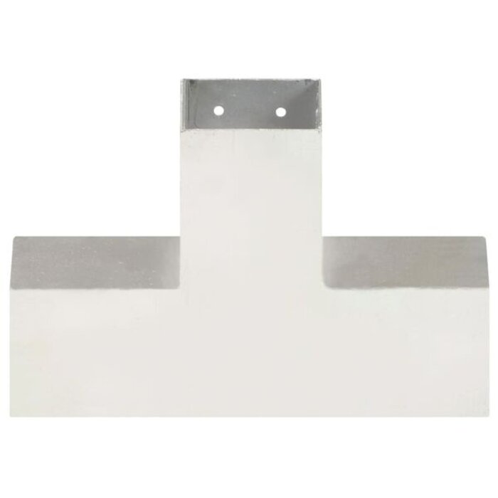 Vidaxl Pfostenverbinder X-Form 81x81 mm - Verzinktes Metall - Bis zu 31% Rabatt