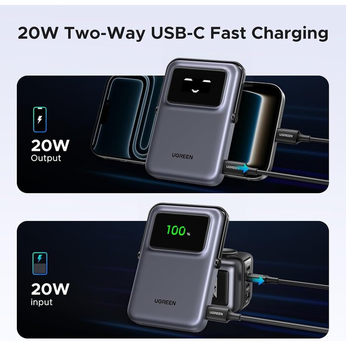 Magnetische Powerbank für iPhone 15 & 16, 10.000 mAh - bis zu 28% Rabatt