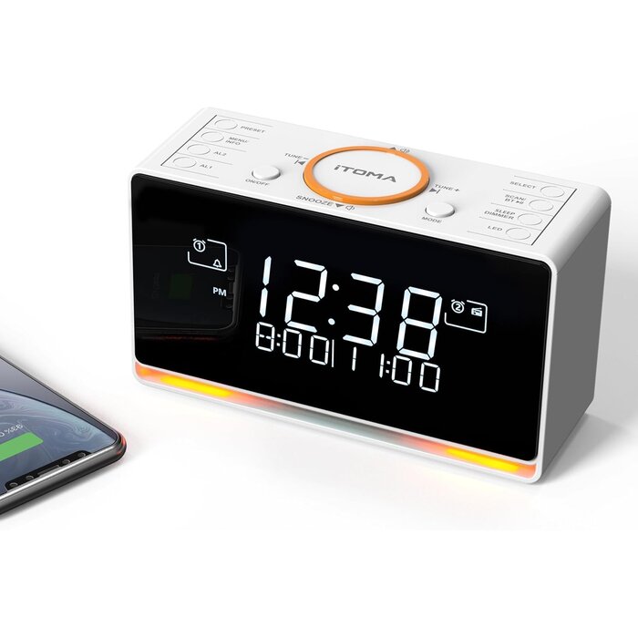 DAB+ Radiowecker mit Bluetooth & USB-Ladeanschluss - bis zu 29% sparen