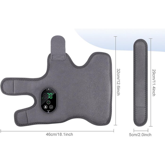 Kabelloses 3-in-1 Fußmassagegerät mit Wärme & Vibration - bis zu 27% sparen