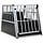 Hundebox für den Kofferraum - Aluminium - 65x91x69,5 cm - bis zu 35% Rabatt