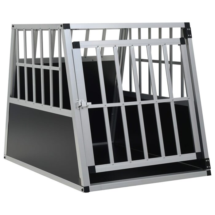 Vidaxl Hundebox für den Kofferraum - Aluminium - 65x91x69,5 cm - bis zu 35% Rabatt