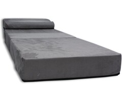 Viking Choice Faltbare Gästematratze 200x70x15cm inkl. Kissen - Grau | bis zu 52% Rabatt