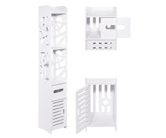 Viking Choice Schlanker Badezimmerschrank 120 cm - Platzwunder, bis zu 49% Rabatt sparen