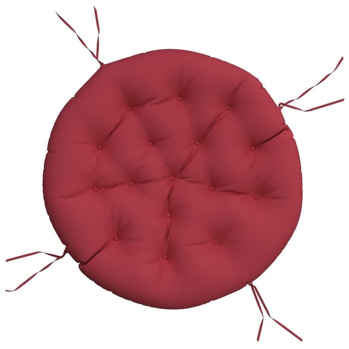 Vidaxl Rundes Sitzkissen Ø 100 cm Weinrot - Jetzt bis zu 58% Rabatt sichern!