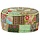 Handgefertigter Patchwork-Pouf Grün 40x20cm | Jetzt bis zu 33% sparen