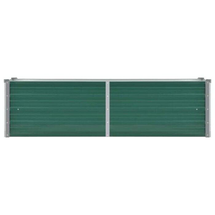 Vidaxl Hochbeet Pflanzkasten 160x40x45 cm Stahl Grün - Jetzt bis zu 32% günstiger